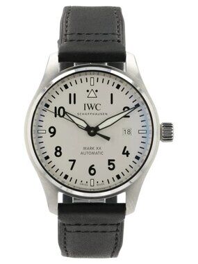 IWC Mark XX White Dial Stainless Steel 40mm Automatic Mens Watch